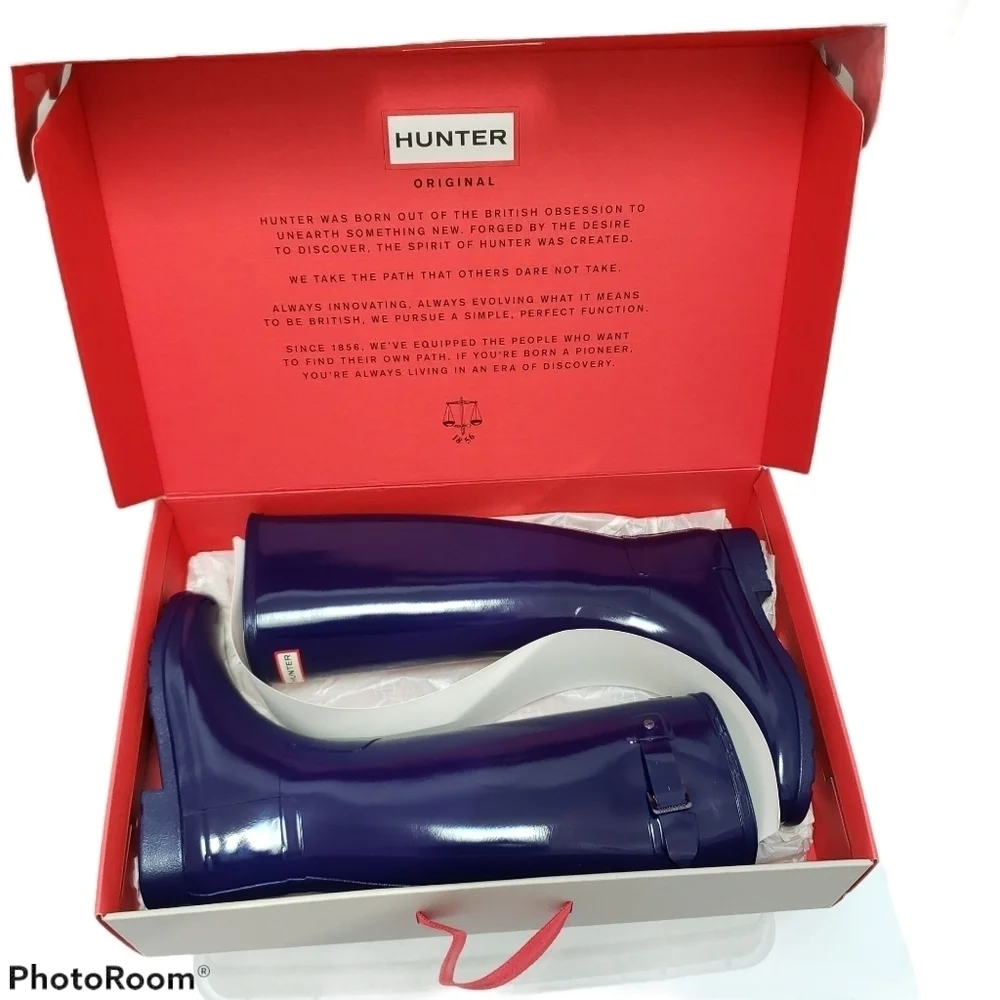 HUNTER‎ Original Refined Gloss Tall Sz 6